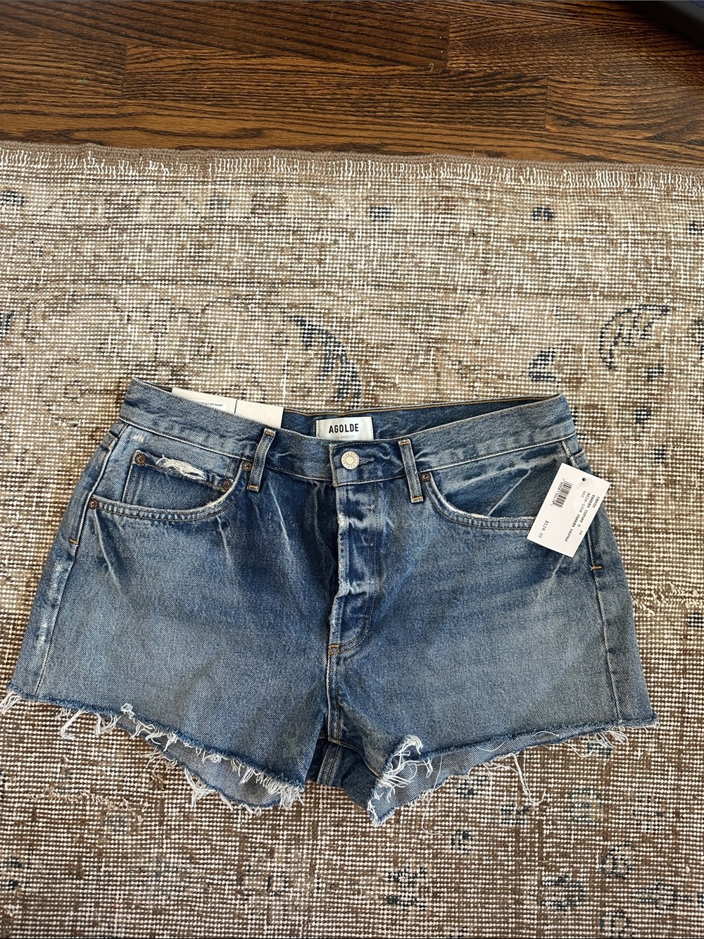 Agolde Parker Vintage Cut Off Short color: swapmeet size: 29